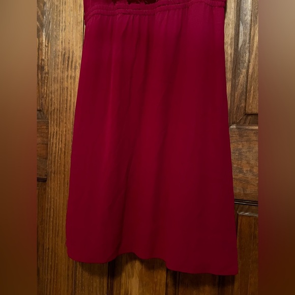 Eileen Fisher Women’s Pink Silk Georgette Midi Dress Size XS - Picture 7 of 10